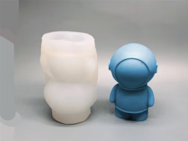 Molde silicona astronauta